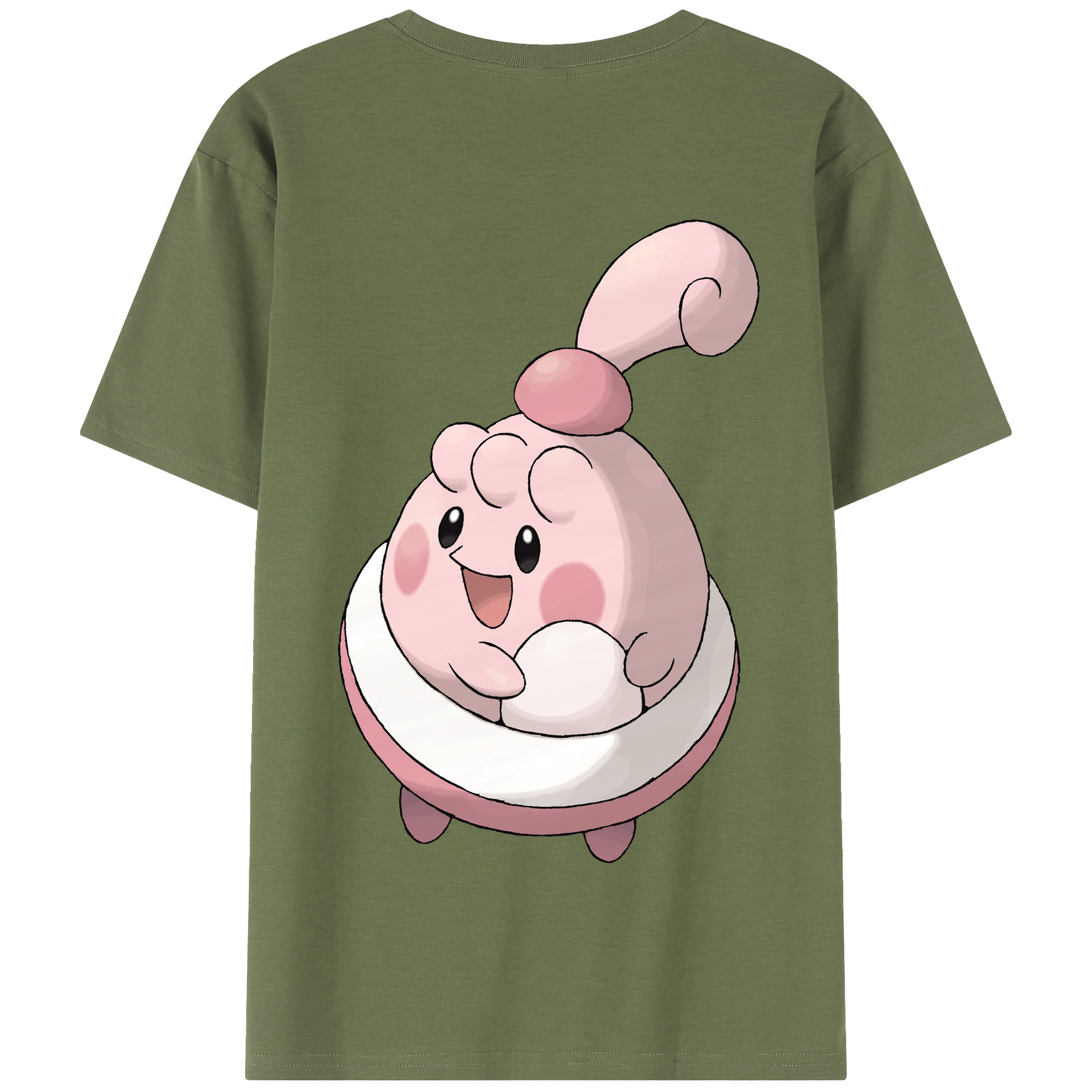 （画像用） ポケットモンスター Pokémon 綿100％半袖Tシャツ（背面プリント）